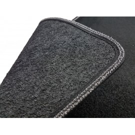 SPRINT Tappetini Auto In Moquette Per Ford Fiesta MkVI (2008-2011, 3/5 Porte) – Fissaggio Ovale, Antiscivolo, Colore Nero