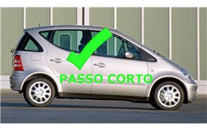 Classe A - W168 Passo corto dal 1997-2004